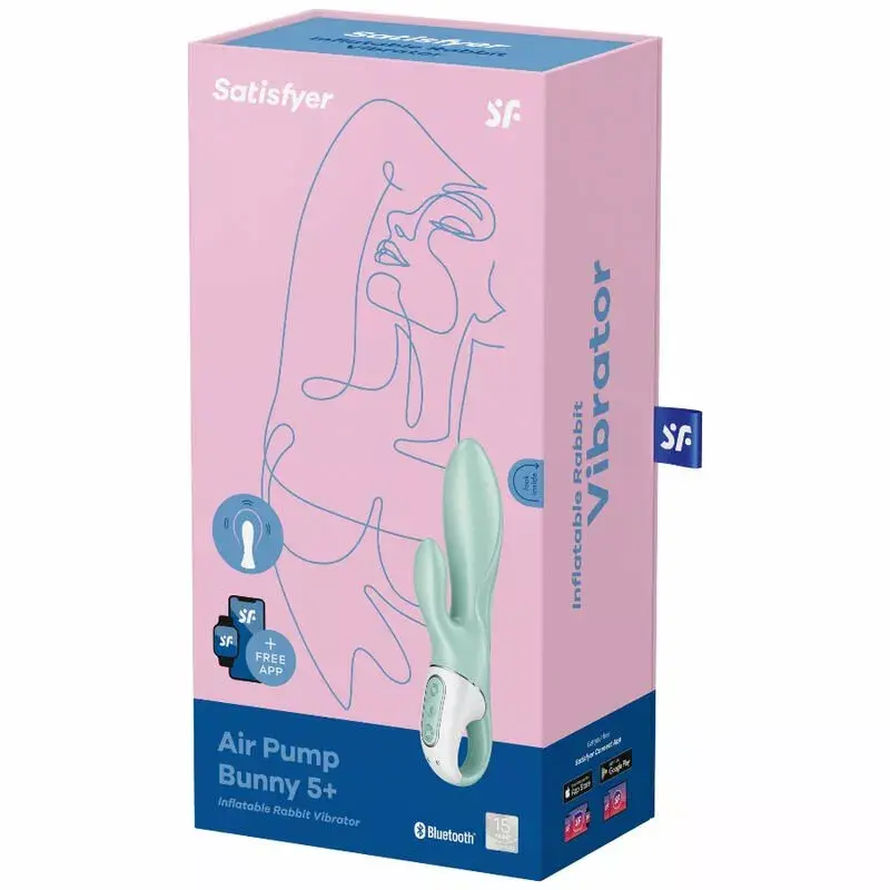 Satisfyer Air Pump Bunny 5 vibrators Photo 4