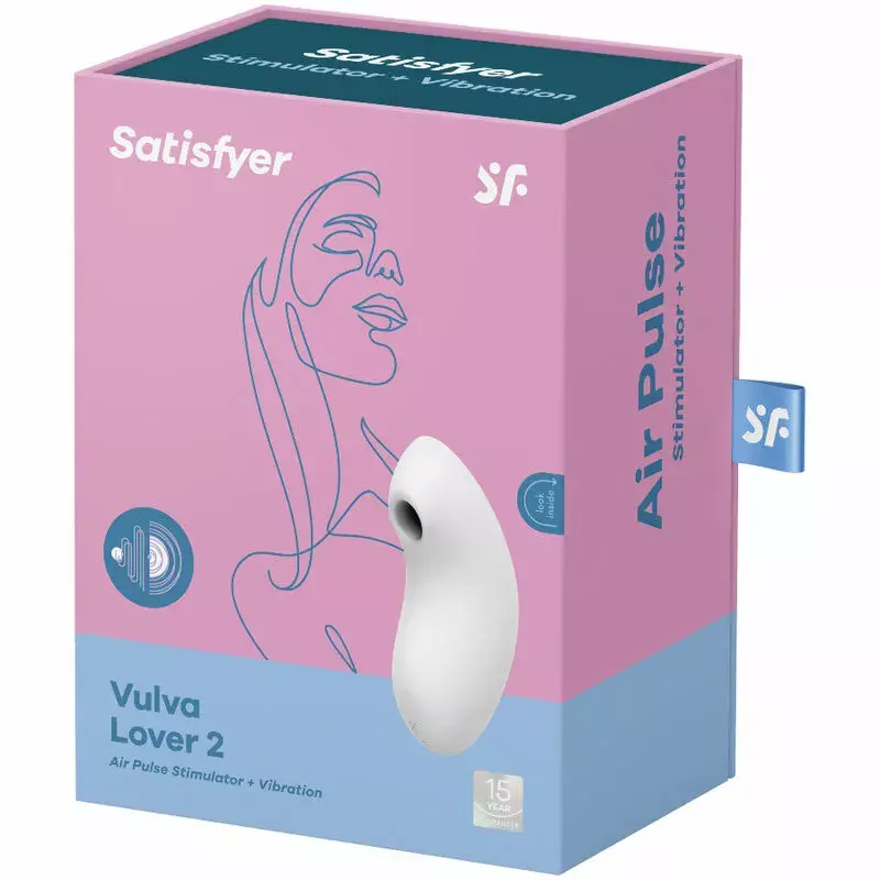 Satisfyer Vulva Lover 2 стимулятор воздуха и вибратор Photo 4
