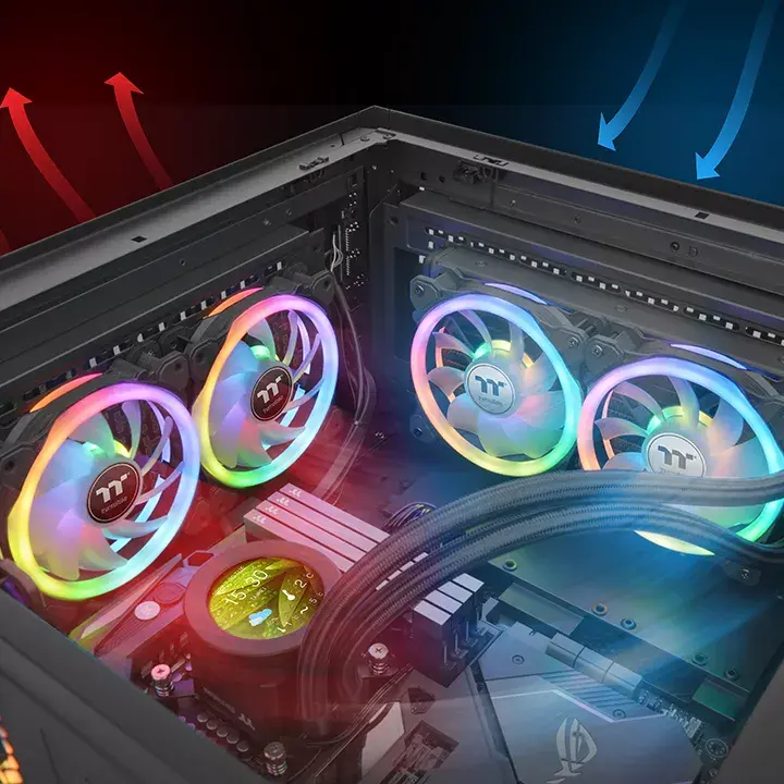 Вентилятор Thermaltake SWAFAN 12 RGB Photo 4