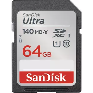 Zibatmiņa SanDisk 64GB SDXC UHS-I Class 10 SDSDUNB-064G-GN6IN