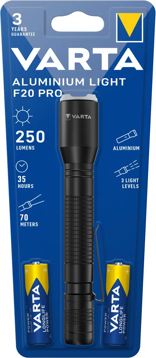 Varta Aluminium Light F20 Pro Rokas lukturis Photo 3
