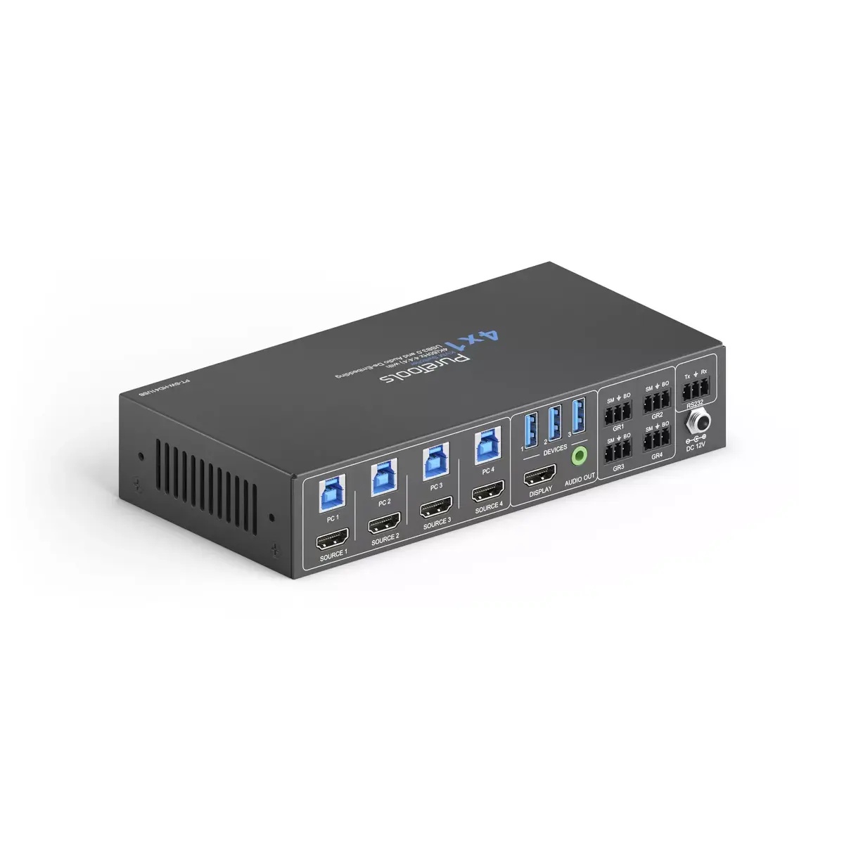 Переключатель видео HDMI PureTools PT-SW-HD41USB Photo 2