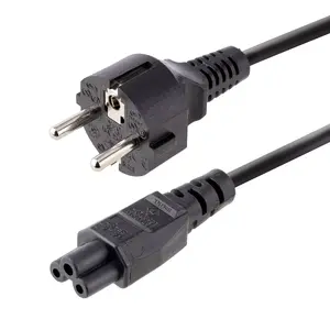 StarTech.com Laptop Power Cord 3m EU Schuko to C5 2.5A 250V 18AWG