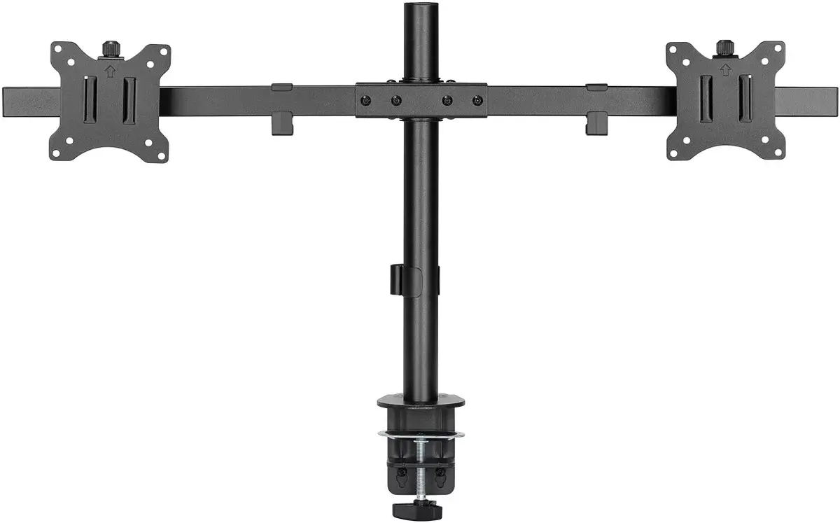 Goobay Dubultā monitora stiprinājums Fix Photo 3