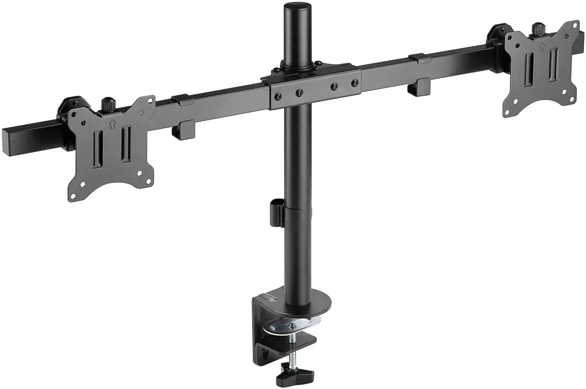Goobay Dubultā monitora stiprinājums Fix Photo 4