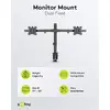 Goobay Dubultā monitora stiprinājums Fix Photo 6