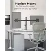 Goobay Dubultā monitora stiprinājums Fix Photo 7