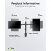 Goobay Dubultā monitora stiprinājums Fix Photo 9