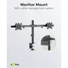 Goobay Dubultā monitora stiprinājums Fix Photo 11