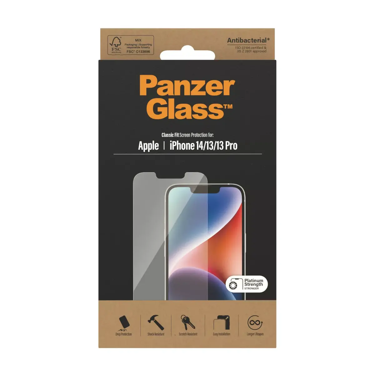 Ekrāna aizsargs PanzerGlass Apple iPhone 14 13 13 Pro Photo 3