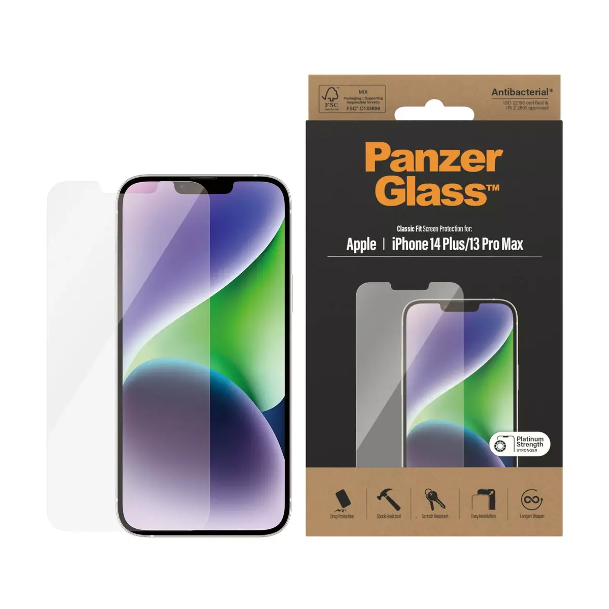 Ekrāna aizsargs PanzerGlass Apple iPhone 14 Plus 13 Pro Max Photo 2