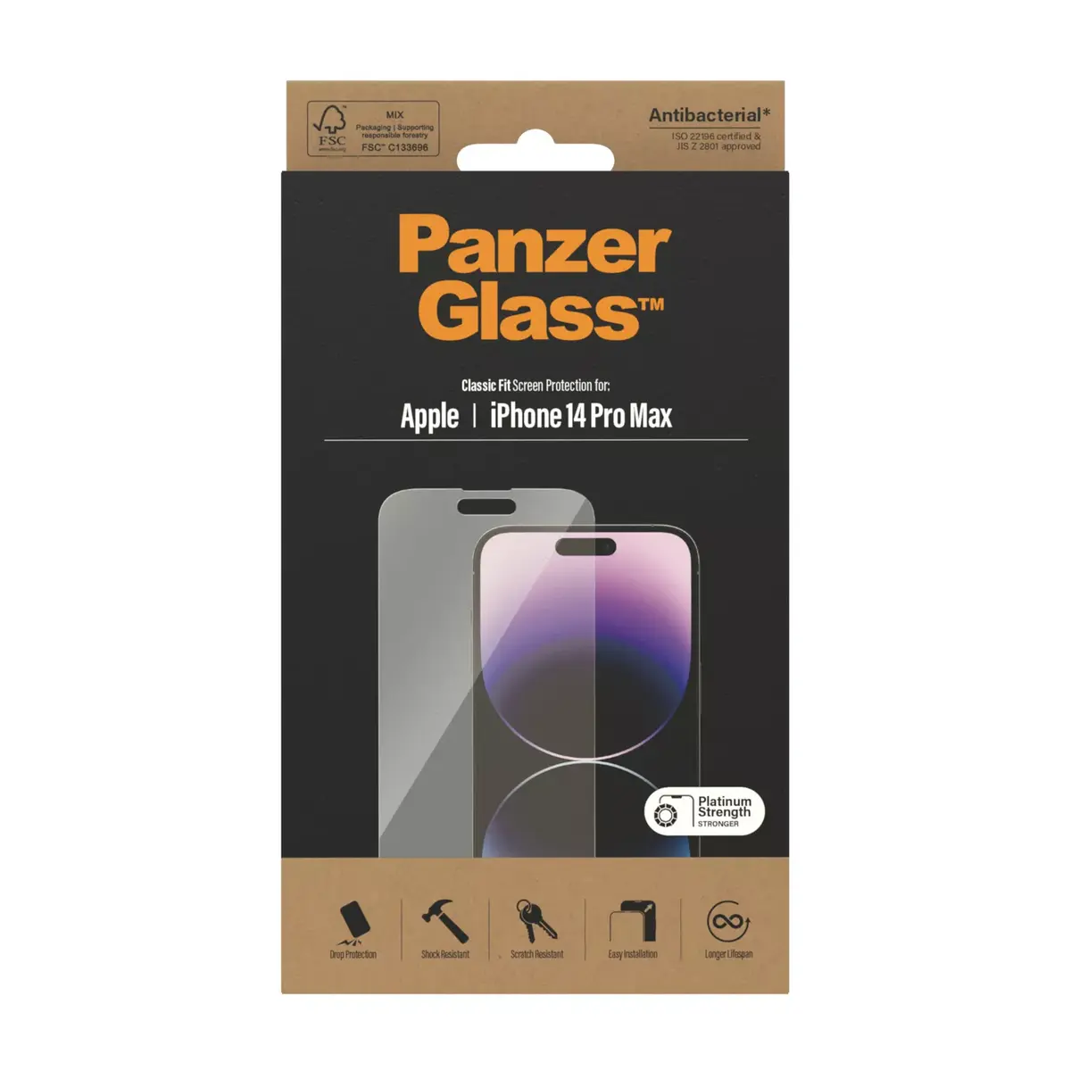 Ekrāna aizsargs PanzerGlass Apple iPhone 14 Pro Max Photo 3