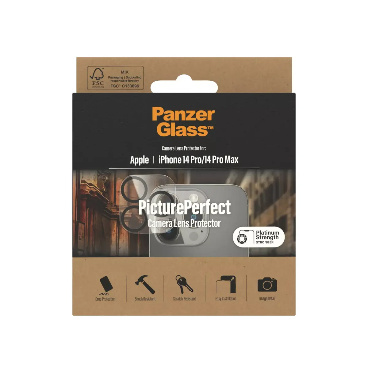 Camera Lens Protector PanzerGlass Apple iPhone 14 Pro 14 Pro Max Photo 3