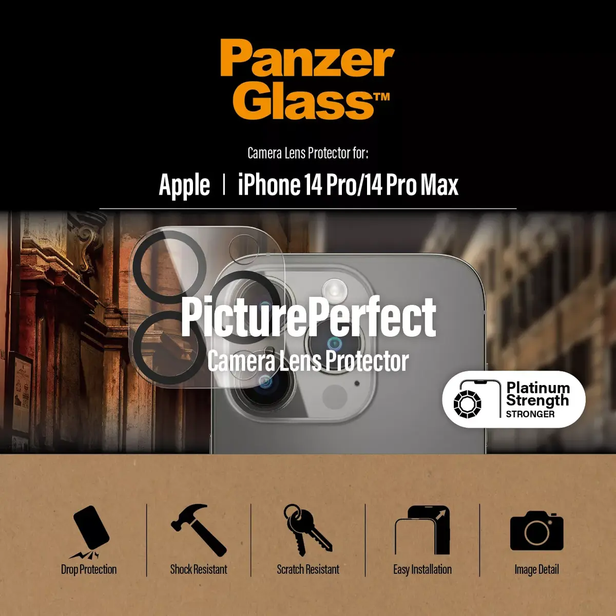 Camera Lens Protector PanzerGlass Apple iPhone 14 Pro 14 Pro Max Photo 4