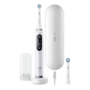 Electric toothbrush BRAUN Oral‑B iO Series 9 White Alabaster rechargeable with smart pressure sensor
