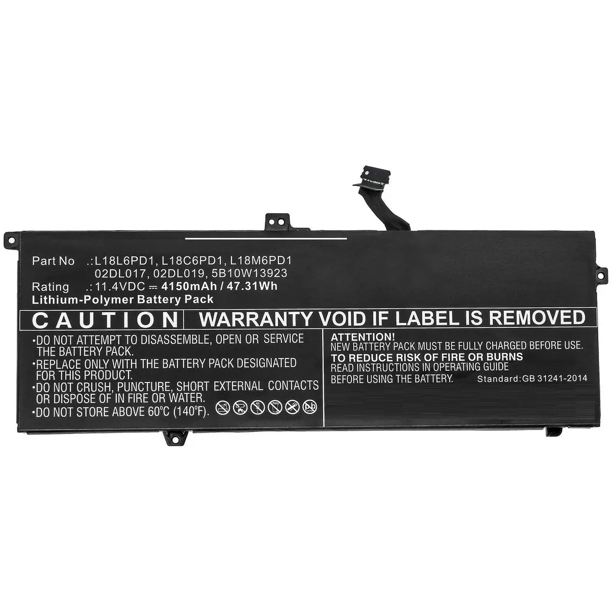 CoreParts MBXLE-BA0281 klaturs baterija priekš Lenovo