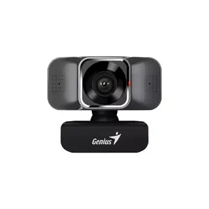 Webcam Genius FaceCam Quiet Full HD 1920×1080 USB Black, clip mount