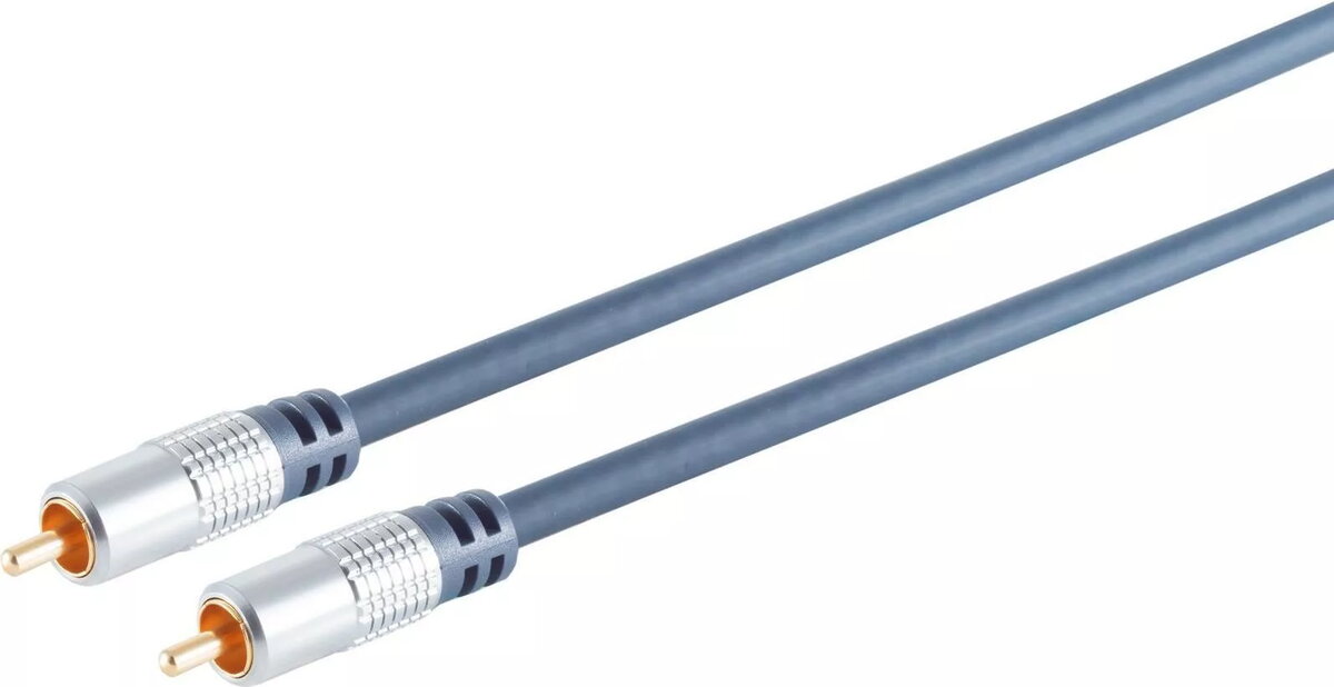 ShiverPeaks RCA kabelis 90022-1MHQ hromēts metāla