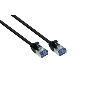 Сетевой кабель Alcasa 8060-HS005S 0.5м Cat6a U/FTP Черный
