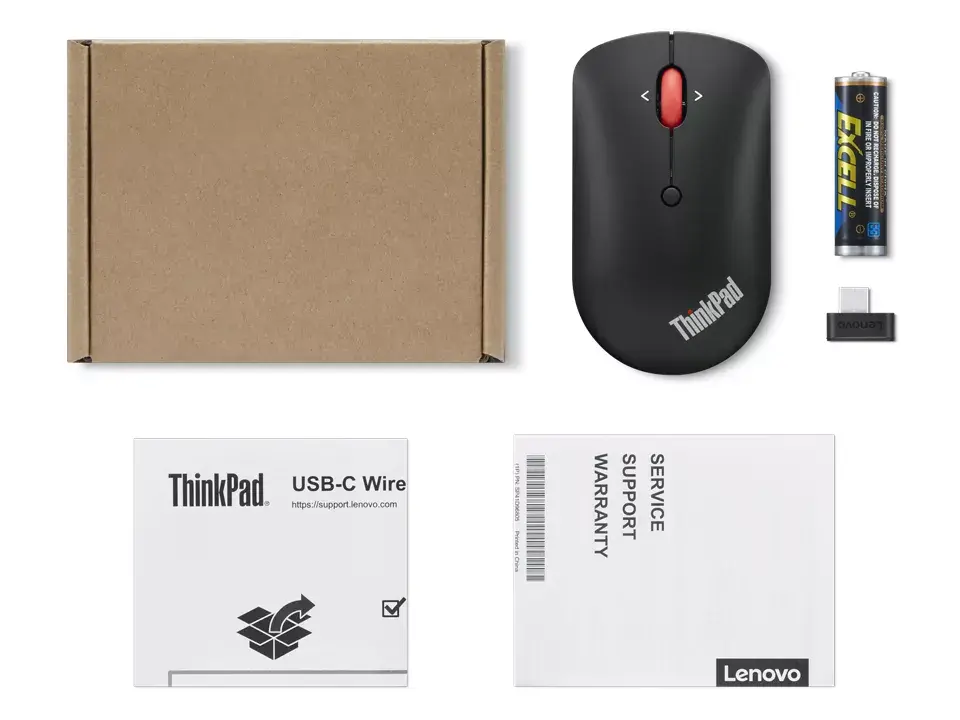 Мышь Lenovo ThinkPad USB-C Wireless Compact Photo 7