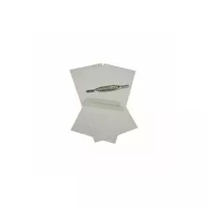 Label insert 1-line white Elba 99581 — single-line index label for binders and folders