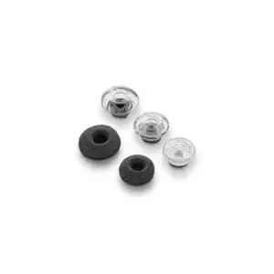 Cushion/ring set Poly 89037-02 Black Transparent