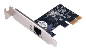 Сетевая карта Longshine PCI Express LCS-8337TXR2 – PCIe x1, 10/100/1000 Мбит/с, Ethernet, чёрная