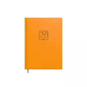 Buroodisain 241728-013 A5 Orange Planning Notebook with 2026 Calendar