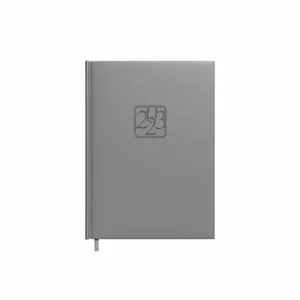 Planner notebook Buroodisain 241728-014 A5 grey 2026 cover-dated weekly and monthly layout