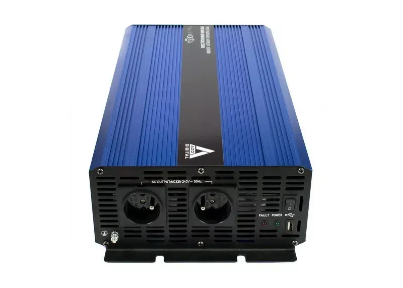 Azo Digital SINUS IPS-6000S sprieguma pārveidotājs 12V/230V 6000W Photo 3