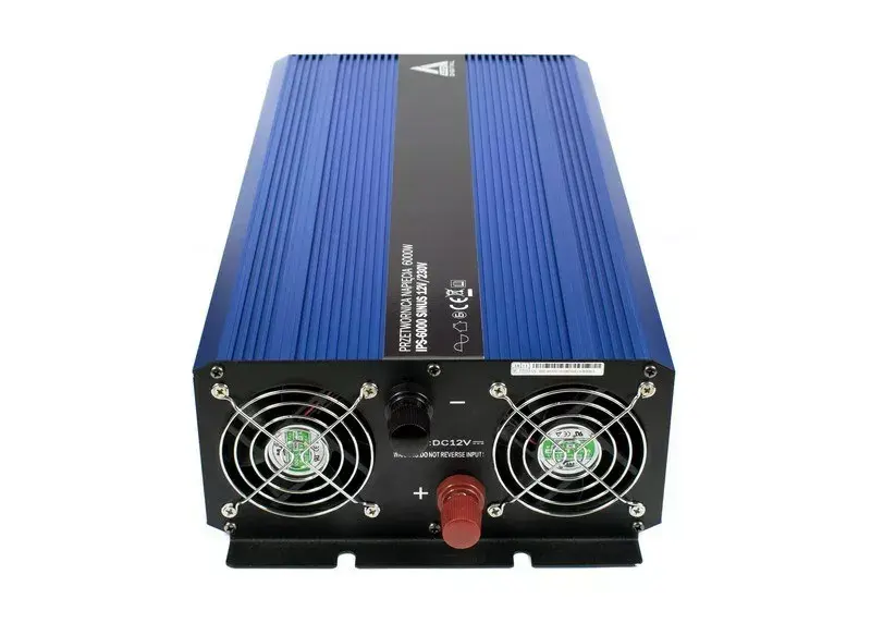 Azo Digital SINUS IPS-6000S sprieguma pārveidotājs 12V/230V 6000W Photo 4