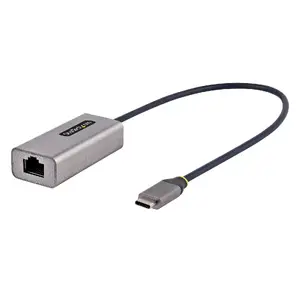 USB-C to Gigabit Ethernet Adapter StarTech US1GC30B2 — USB 3.0 to RJ45, 10/100/1000 Mbps, 12in cable, driverless