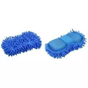 Microfiber Sponge IWH 071127 — Size 250×120×60 mm, 2in1 cleaning sponge