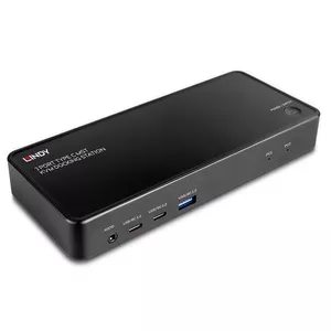 KVM Docking Station Lindy 2 Port Type C