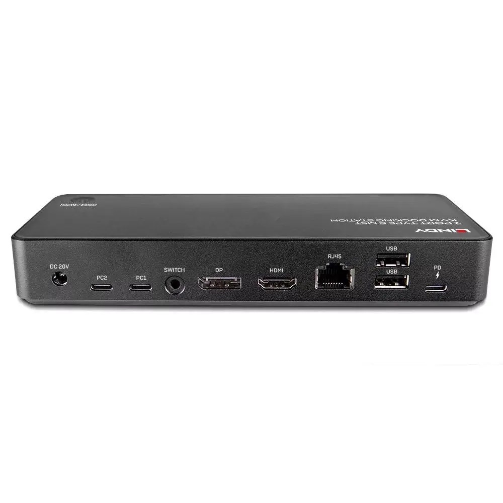 KVM Doku stacija 2 Port Type C Photo 3