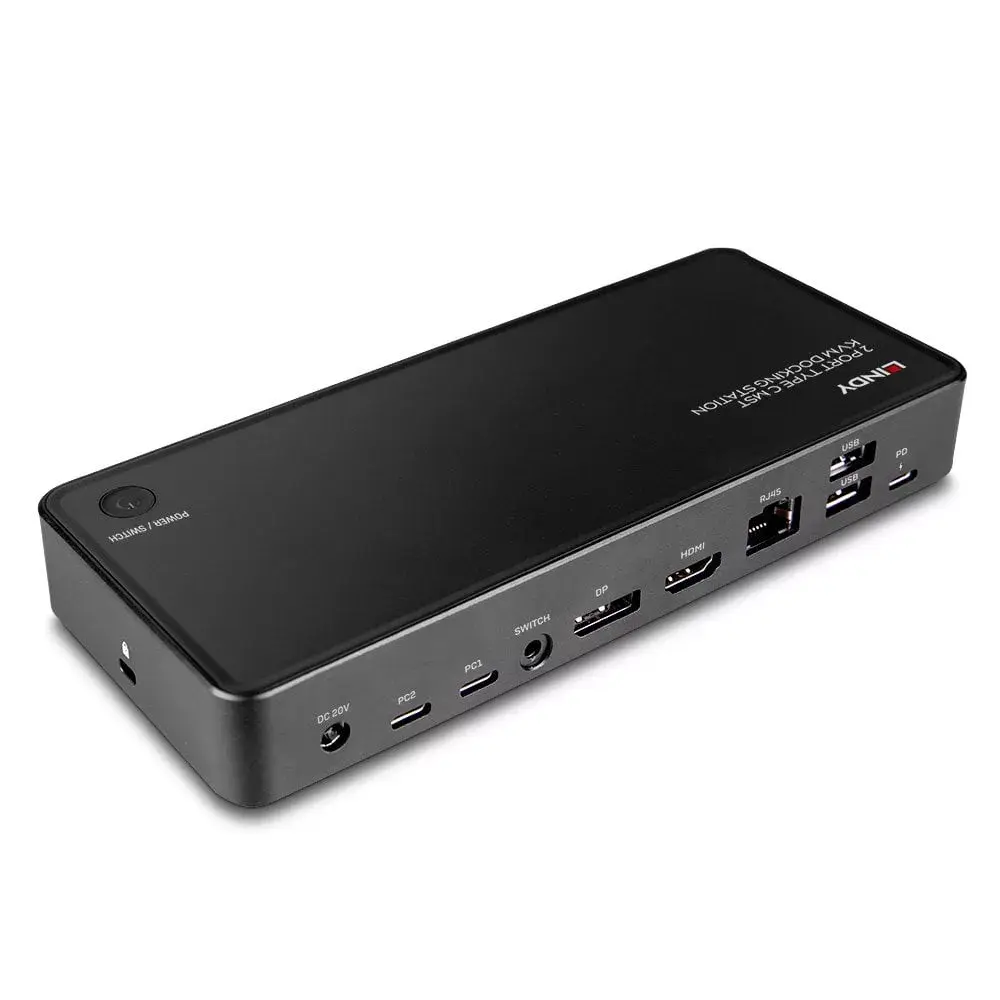 KVM Doku stacija 2 Port Type C Photo 4