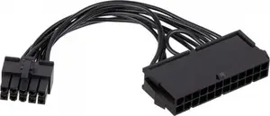 Iekšējais barošanas kabelis Akyga AK-CA-76 0.1 m ATX 24-pin 10-pin