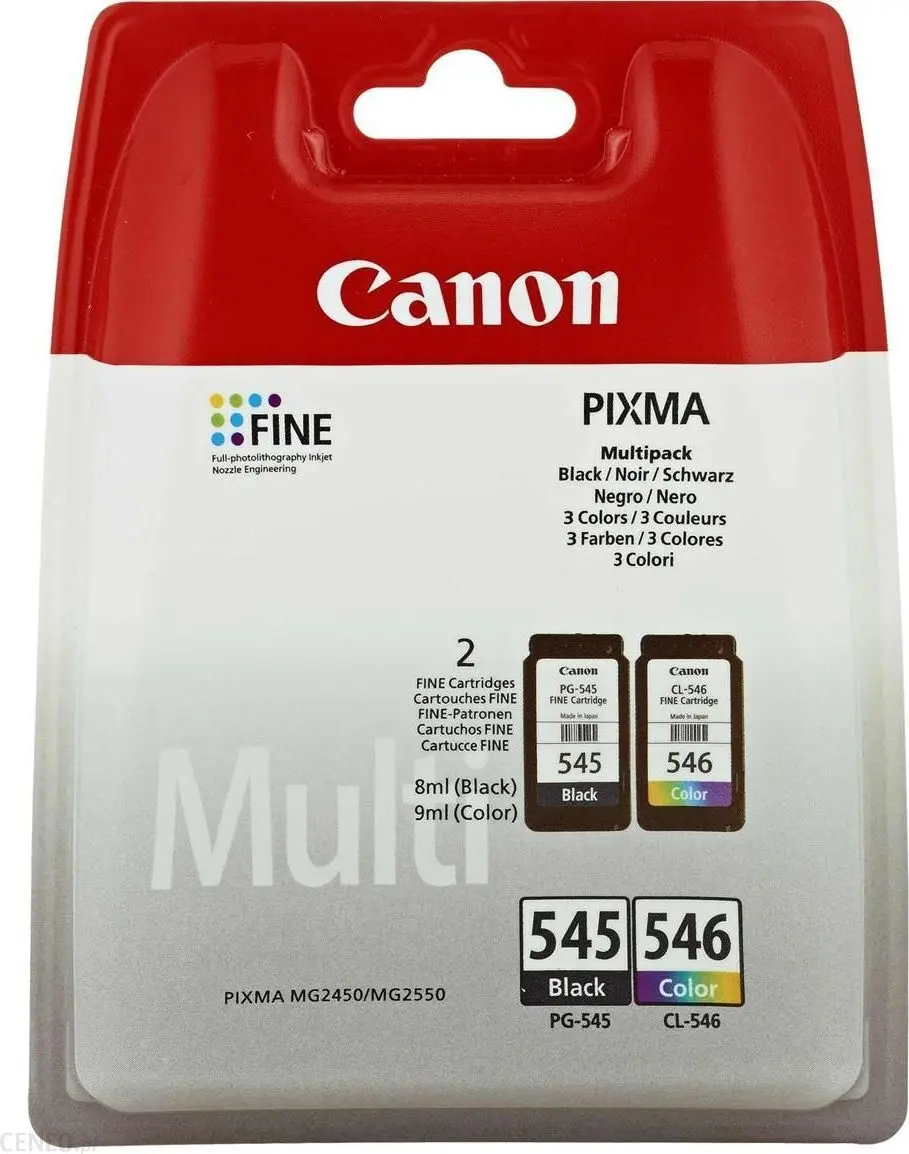Kārtridžs Canon PG-545/CL-546 Krāsu, 908,00