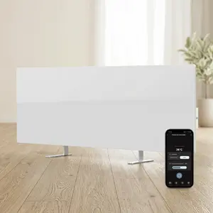 Infrared electric heater AENO Premium Eco Smart Heater AGH0001S, White