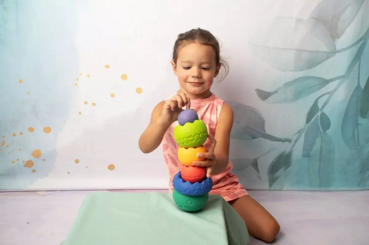 hencz toys Sensory pyramid pastel (model 813) Photo 3