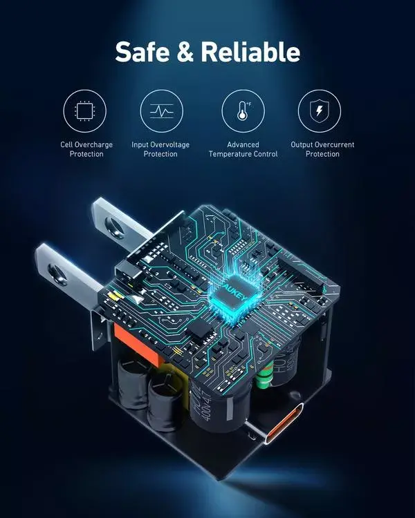 Aukey PA-F5 AC USB‑C charger Photo 4