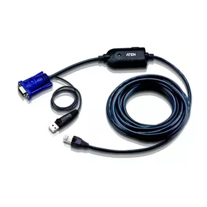 ATEN USB - VGA to Cat5e/6 KVM Adapter Cable CPU Module USB VGA