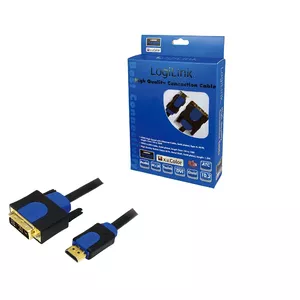 Video Cable Adapter LogiLink CHB3101 1m HDMI Type A DVI-D