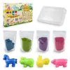 Детский кинетический песок Tuban DYNAMIC SAND SET – FARM Photo 3