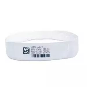 Zebra Z-Band Fusion Zebra FID-ADULT-L3-1-200T Adult Wristband
