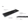 RAIDSONIC KeySonic KSK-8023BTRF Bluetooth QWERTZ keyboard Photo 8