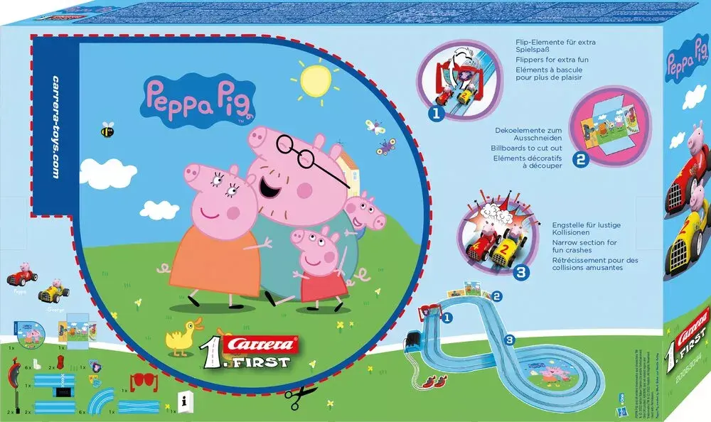 CARRERA Peppa Pig Soopbox Race гоночный набор Photo 2