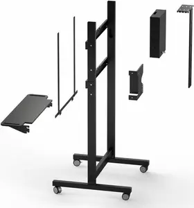 Shelf Kindermann 4004000202 Black MDF 1000x300 mm