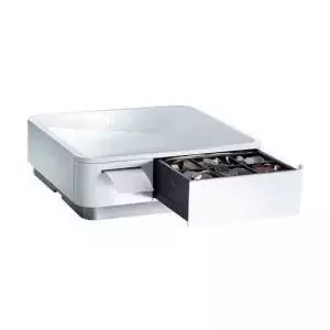 Čeku printeris Star Micronics mPOP 39655290 USB-C balts, kompakts POS all-in-one