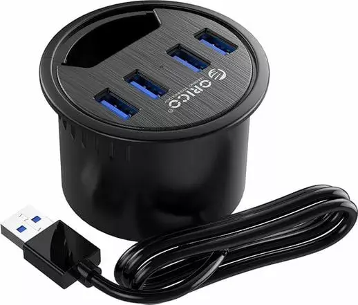 ORICO DESK-4U-BK-BP USB 3.0 хаб 4 порта Photo 1